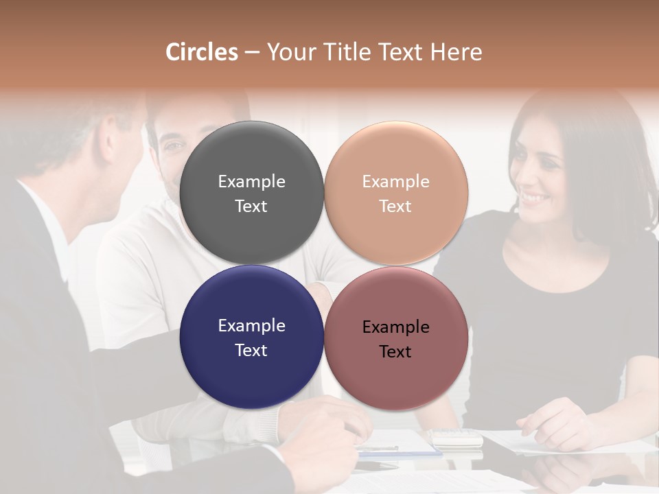 Business Agent Discussion PowerPoint Template