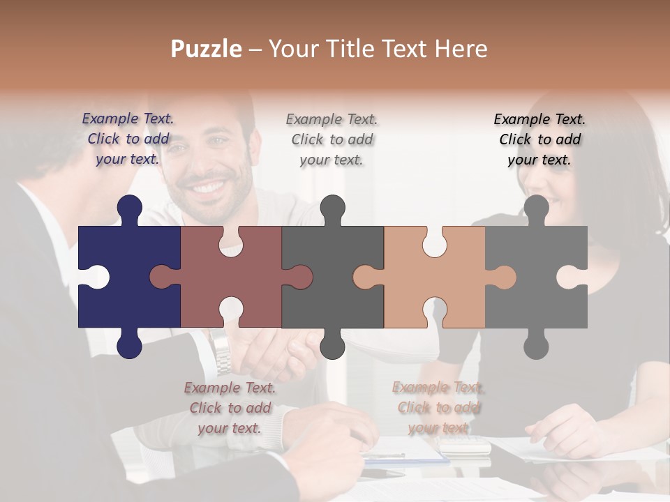 Business Agent Discussion PowerPoint Template