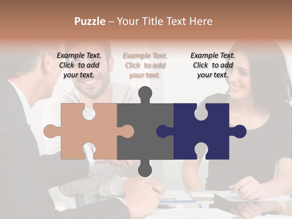 Business Agent Discussion PowerPoint Template