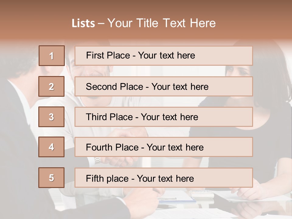 Business Agent Discussion PowerPoint Template