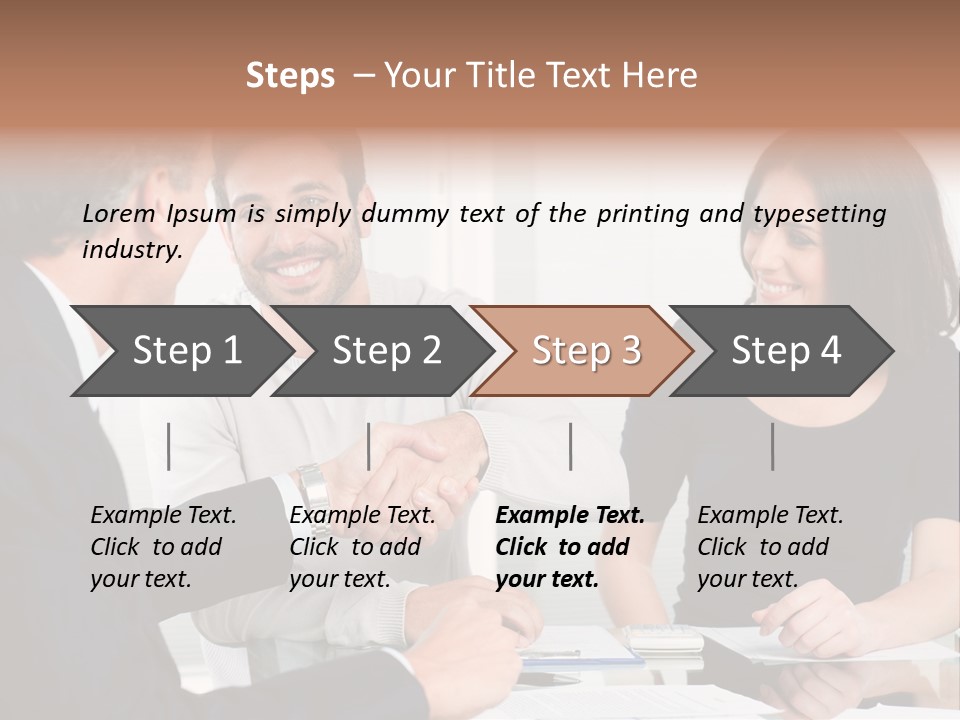 Business Agent Discussion PowerPoint Template