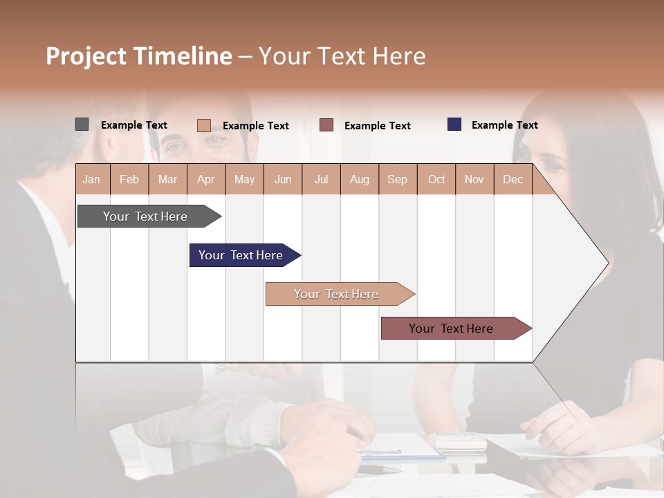 Business Agent Discussion PowerPoint Template