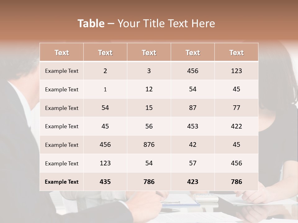Business Agent Discussion PowerPoint Template