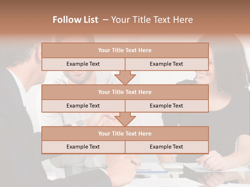 Business Agent Discussion PowerPoint Template