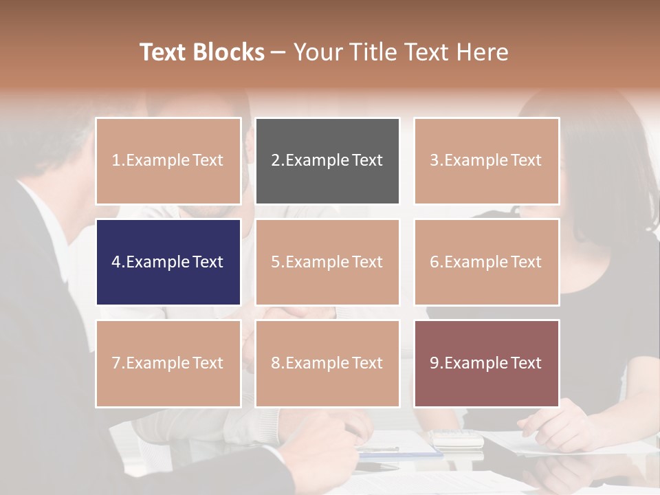 Business Agent Discussion PowerPoint Template
