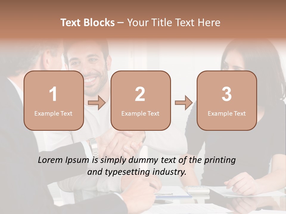 Business Agent Discussion PowerPoint Template