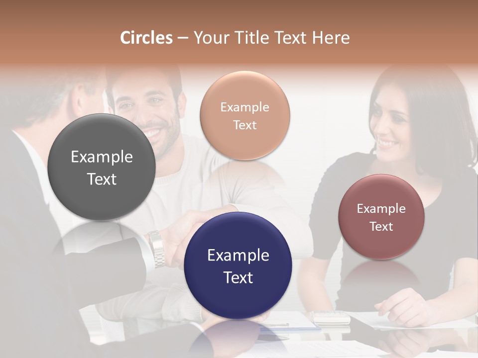 Business Agent Discussion PowerPoint Template