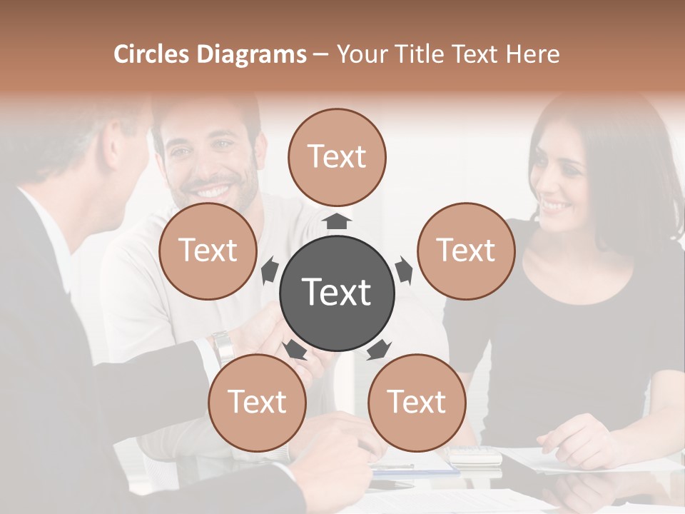 Business Agent Discussion PowerPoint Template