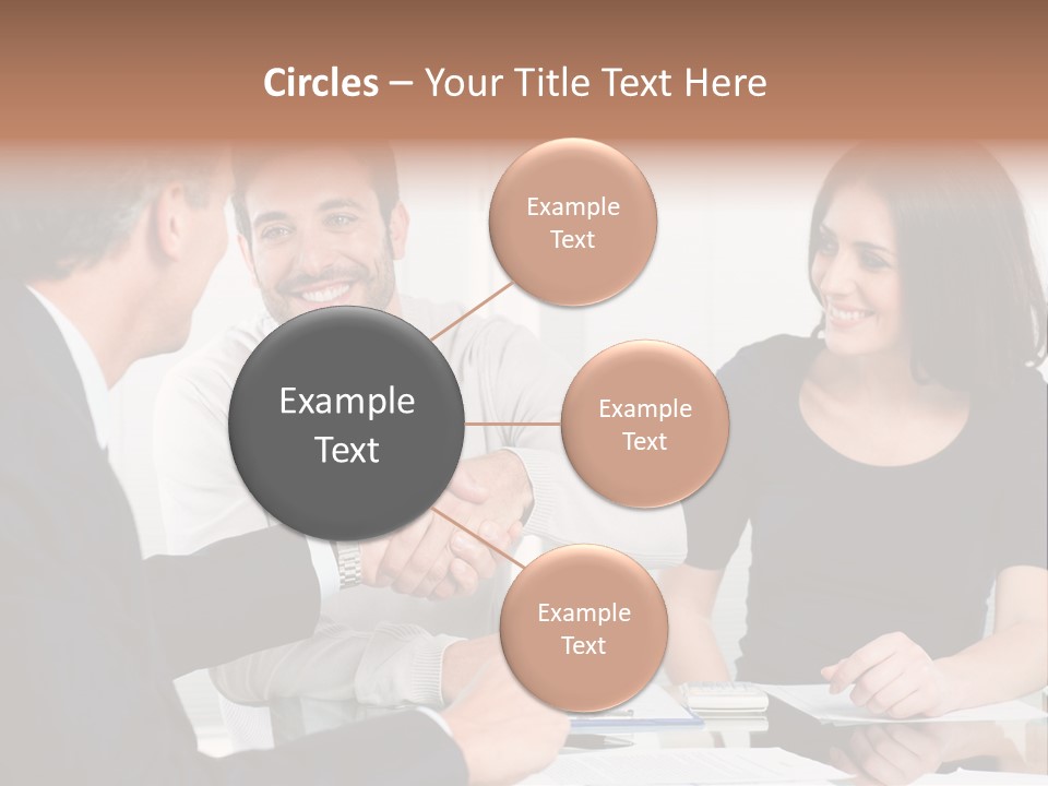 Business Agent Discussion PowerPoint Template