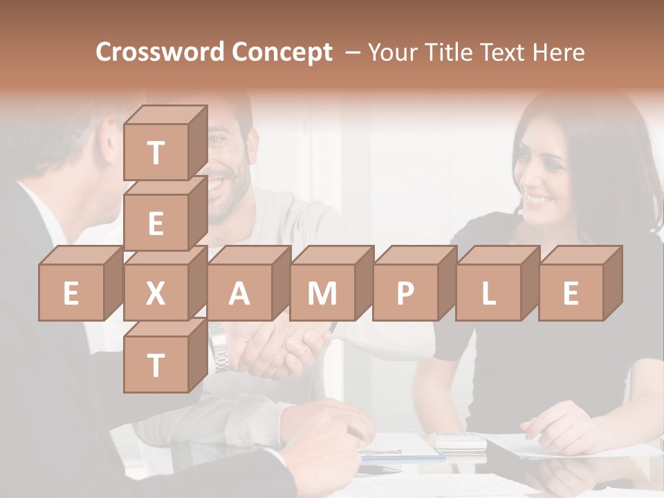Business Agent Discussion PowerPoint Template