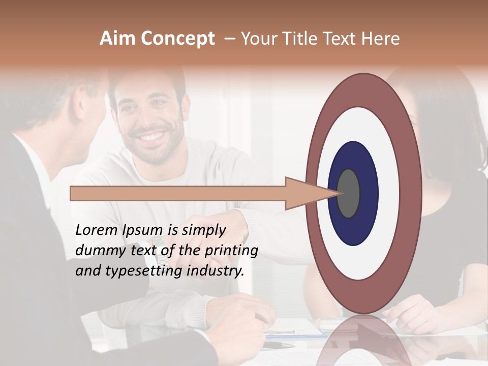 Business Agent Discussion PowerPoint Template