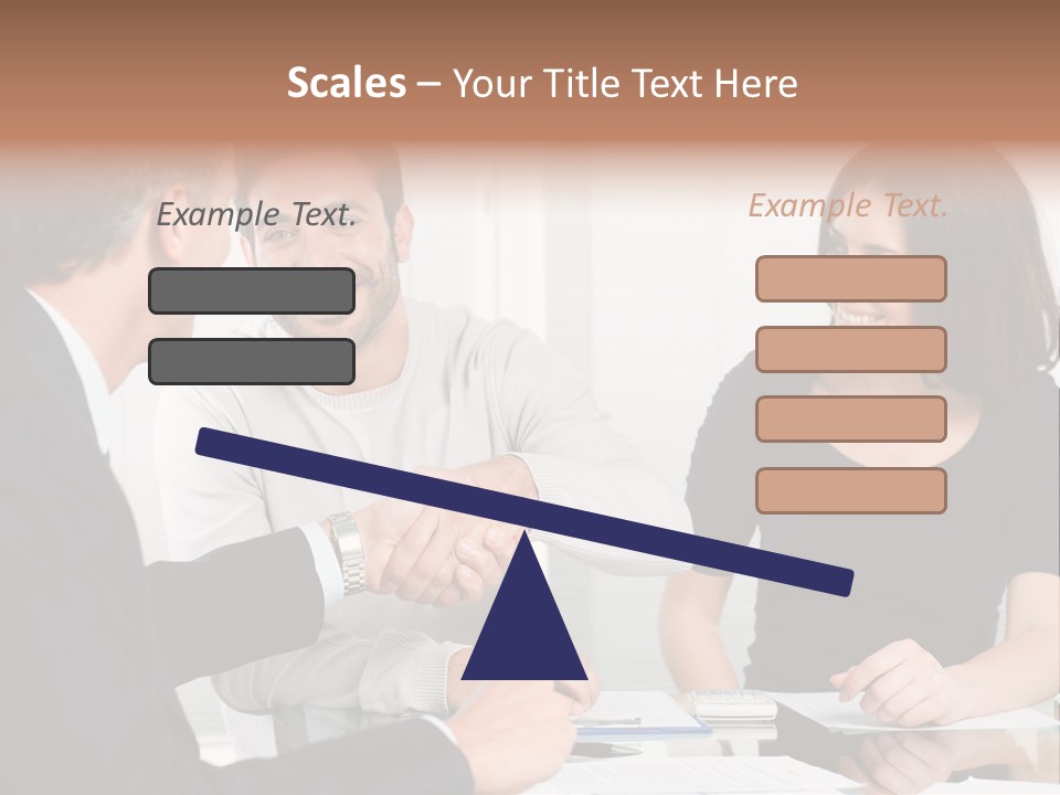 Business Agent Discussion PowerPoint Template