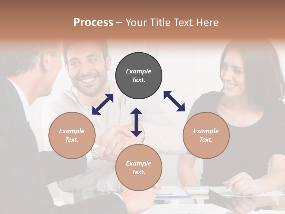 Business Agent Discussion PowerPoint Template