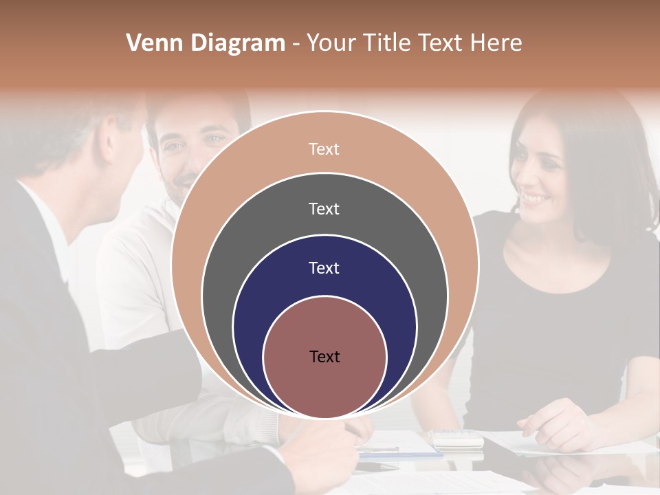 Business Agent Discussion PowerPoint Template