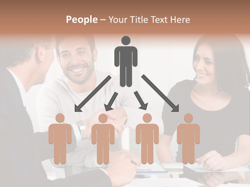 Business Agent Discussion PowerPoint Template