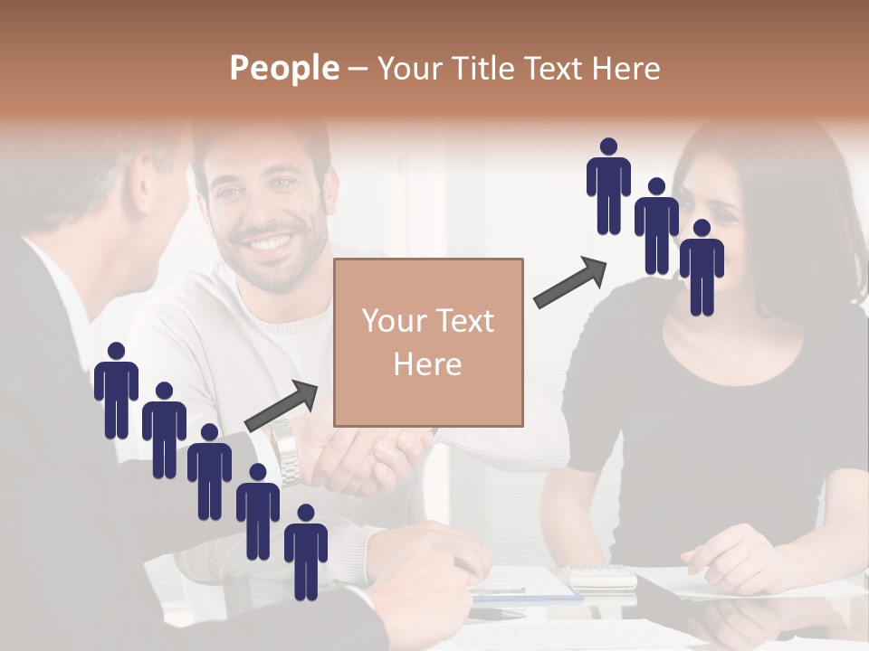 Business Agent Discussion PowerPoint Template