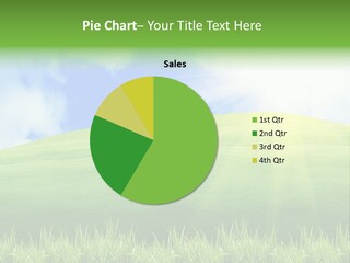 Landscaped Land Sustainable PowerPoint Template