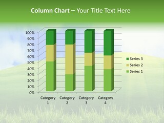 Landscaped Land Sustainable PowerPoint Template