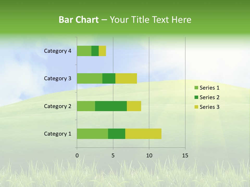 Landscaped Land Sustainable PowerPoint Template