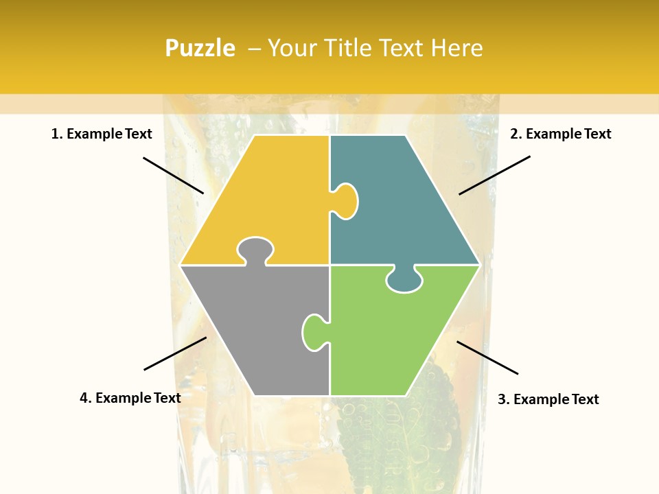 Green Natural Plant PowerPoint Template
