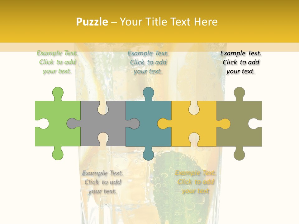 Green Natural Plant PowerPoint Template