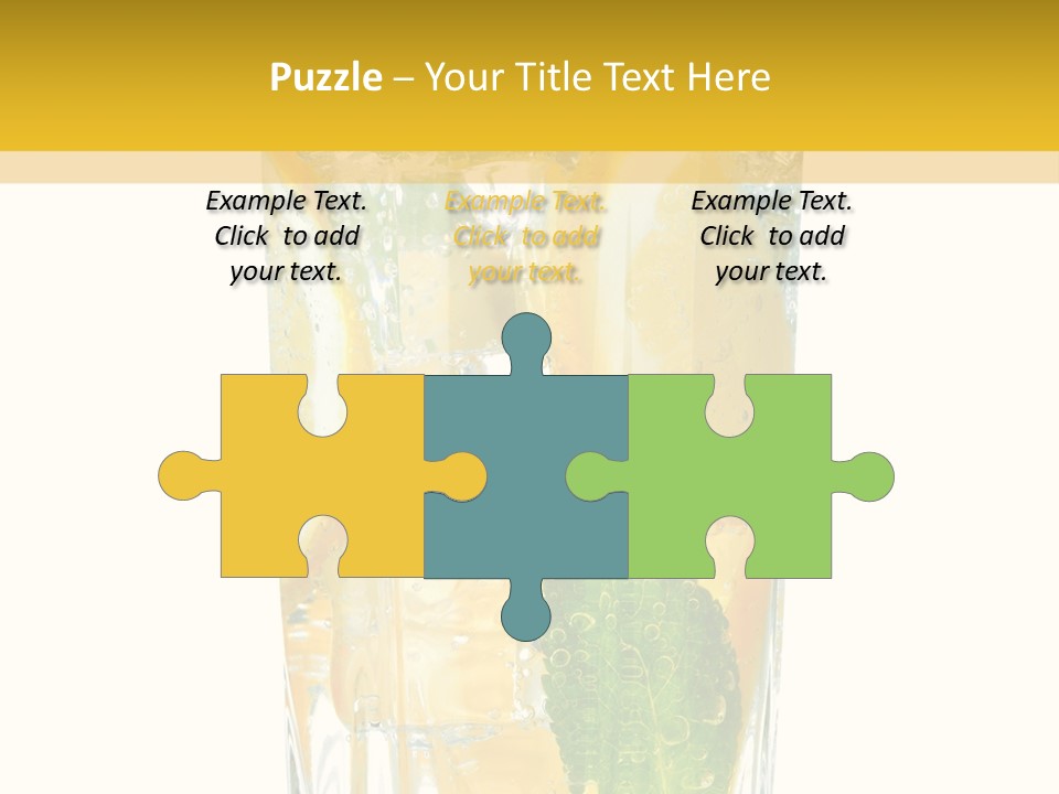 Green Natural Plant PowerPoint Template