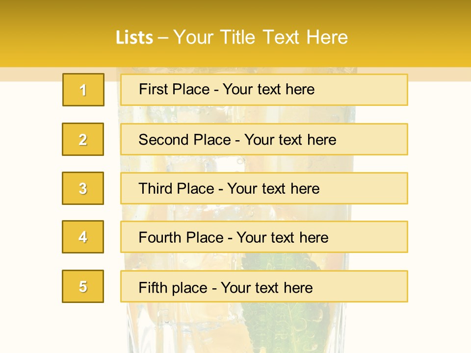 Green Natural Plant PowerPoint Template