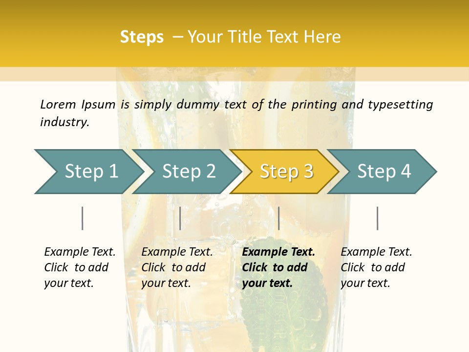 Green Natural Plant PowerPoint Template