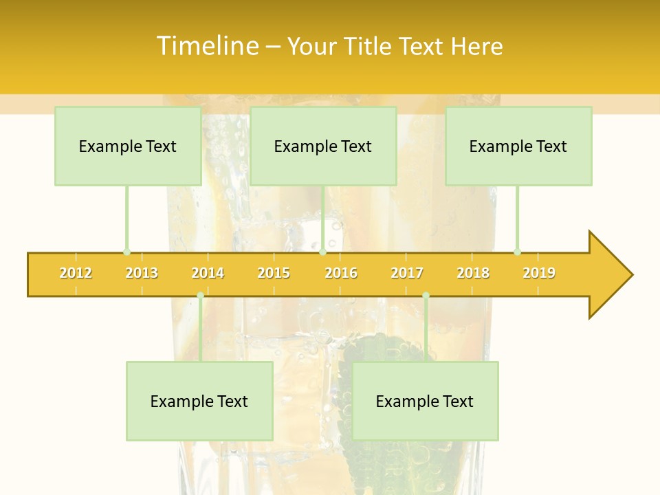 Green Natural Plant PowerPoint Template