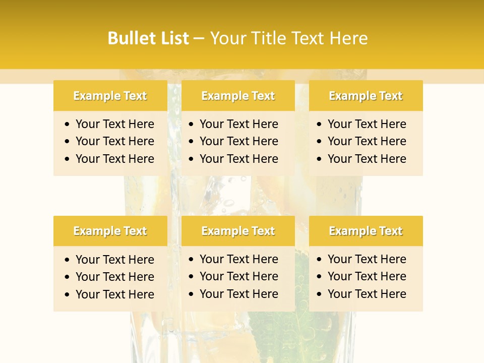 Green Natural Plant PowerPoint Template
