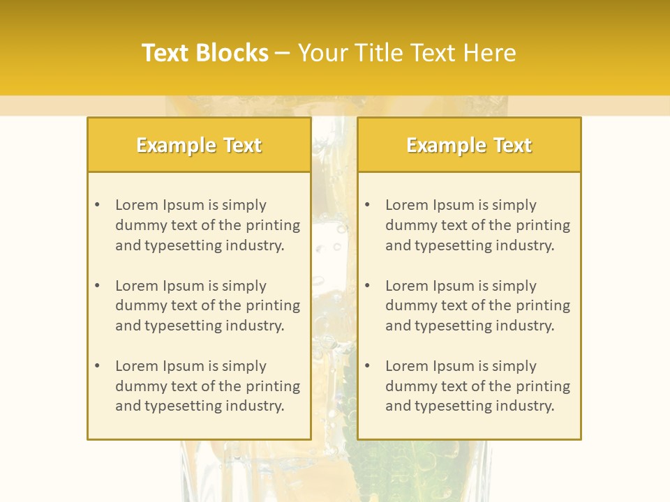 Green Natural Plant PowerPoint Template