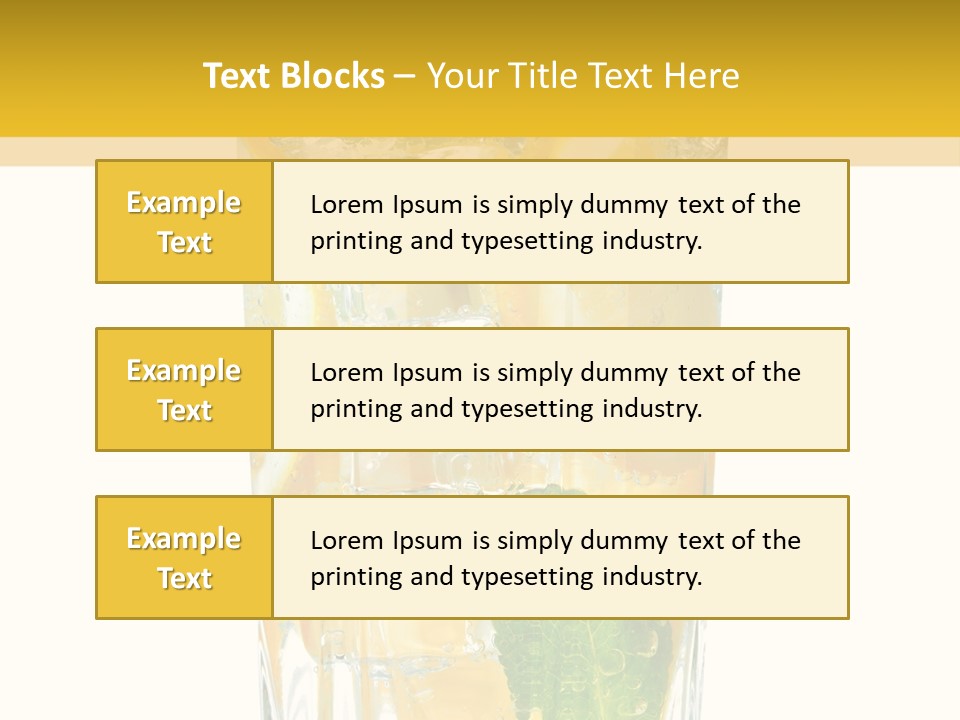 Green Natural Plant PowerPoint Template