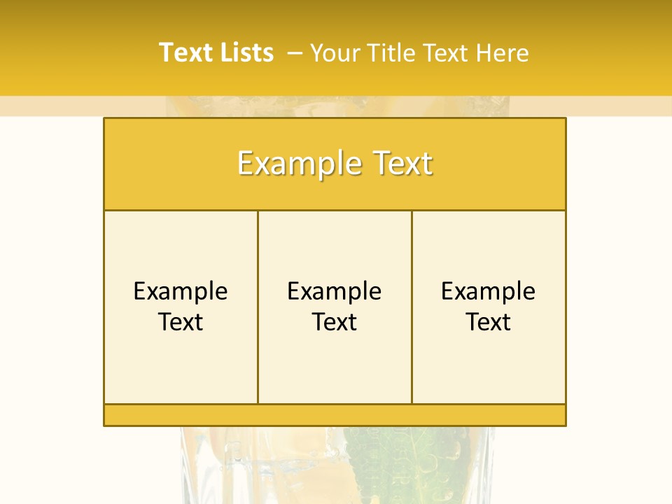 Green Natural Plant PowerPoint Template