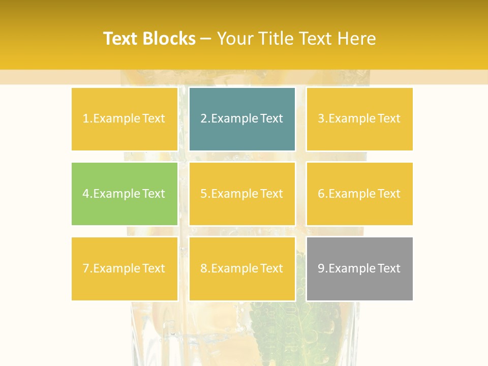 Green Natural Plant PowerPoint Template