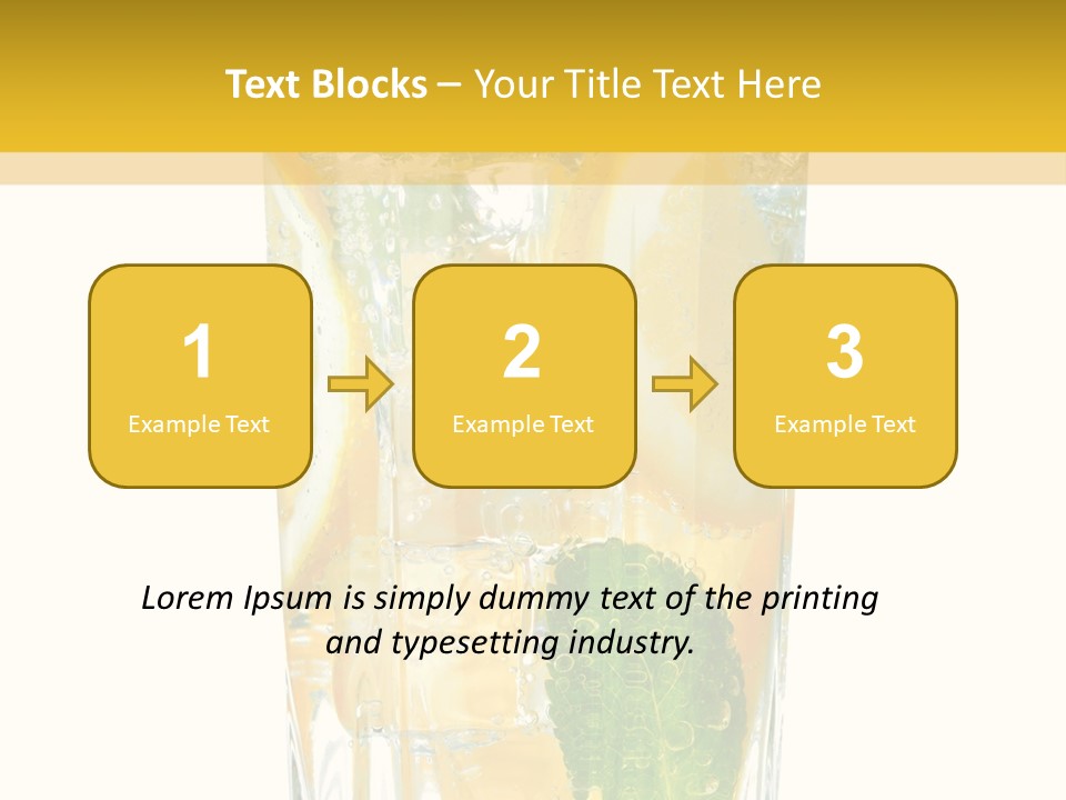 Green Natural Plant PowerPoint Template