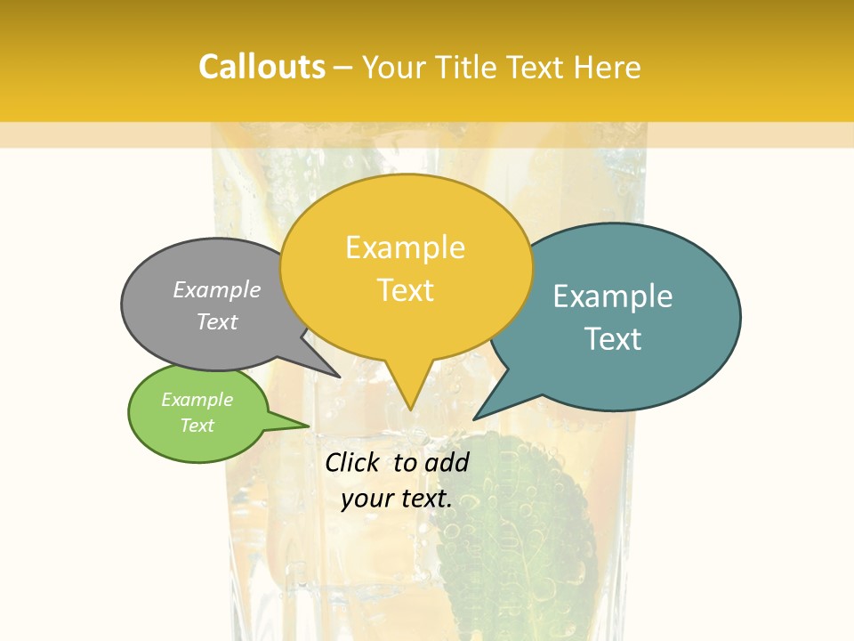 Green Natural Plant PowerPoint Template