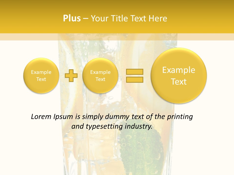 Green Natural Plant PowerPoint Template