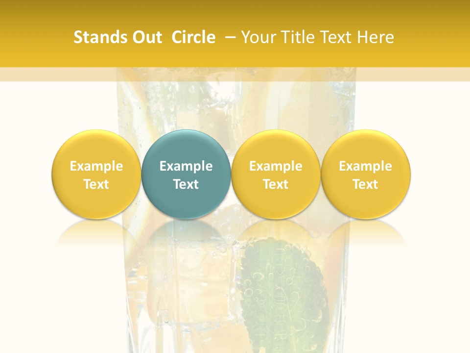 Green Natural Plant PowerPoint Template