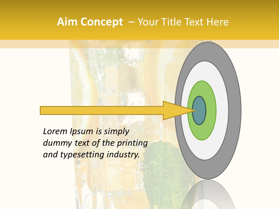 Green Natural Plant PowerPoint Template