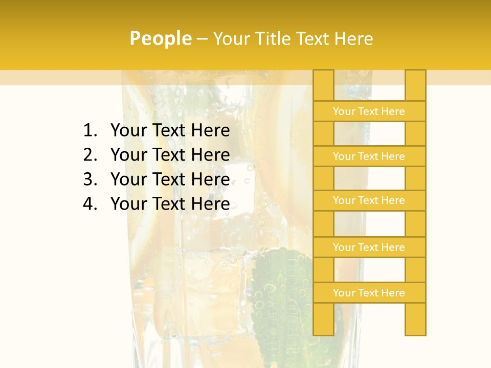 Green Natural Plant PowerPoint Template