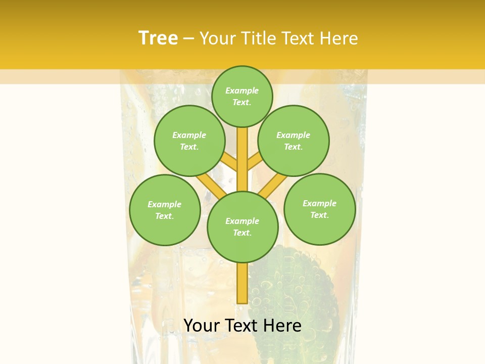 Green Natural Plant PowerPoint Template