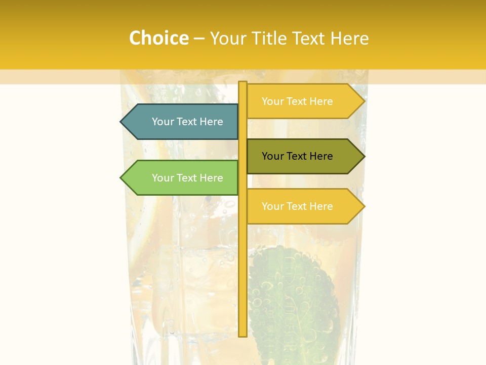 Green Natural Plant PowerPoint Template