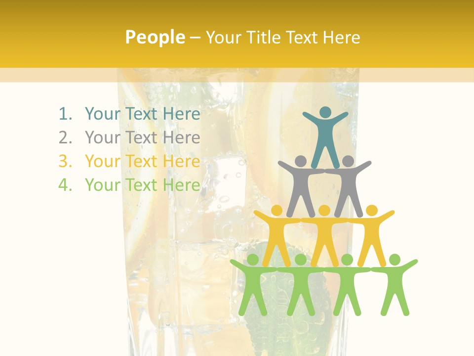 Green Natural Plant PowerPoint Template