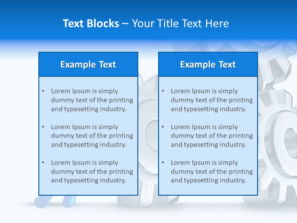 Metal Moving Pushing PowerPoint Template