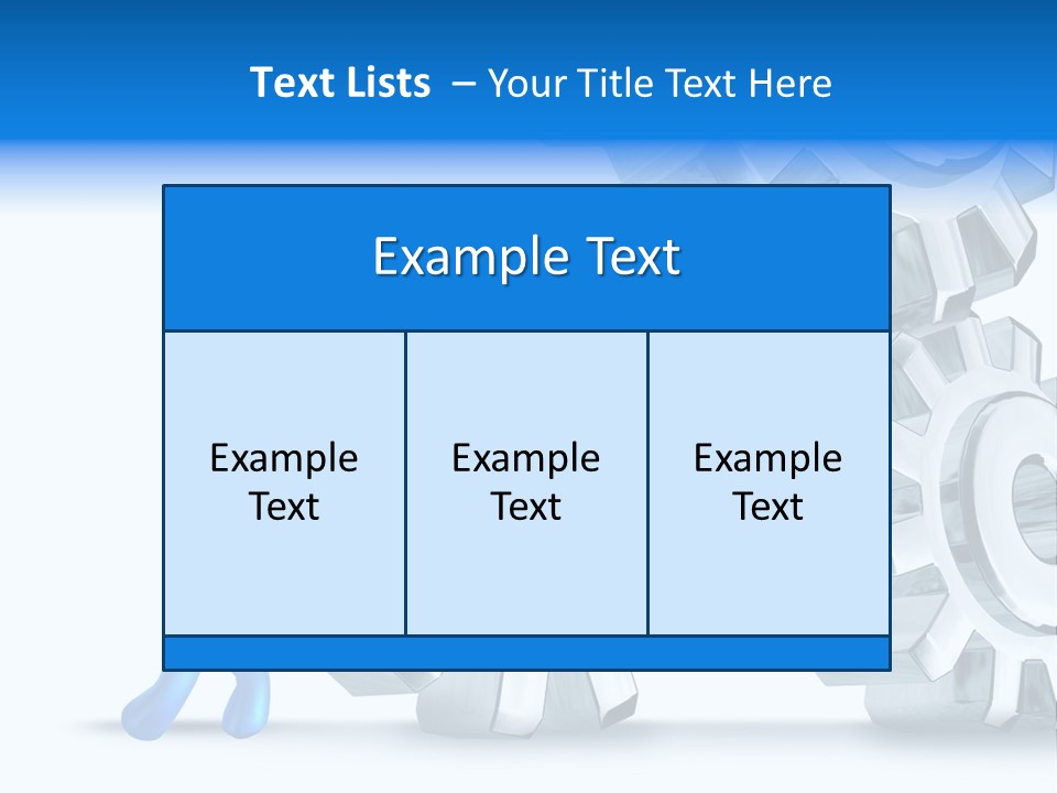 Metal Moving Pushing PowerPoint Template