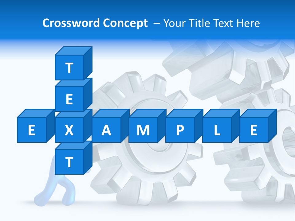 Metal Moving Pushing PowerPoint Template