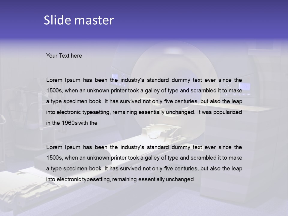 Human Radioactive Electronic PowerPoint Template