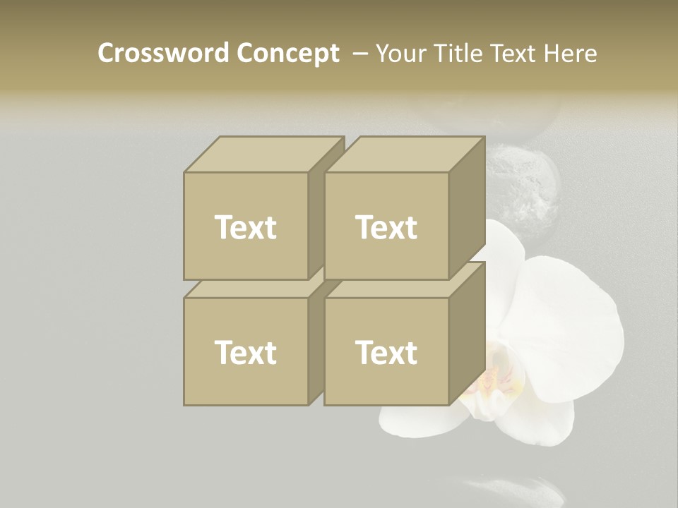 Stack Herb Stem PowerPoint Template