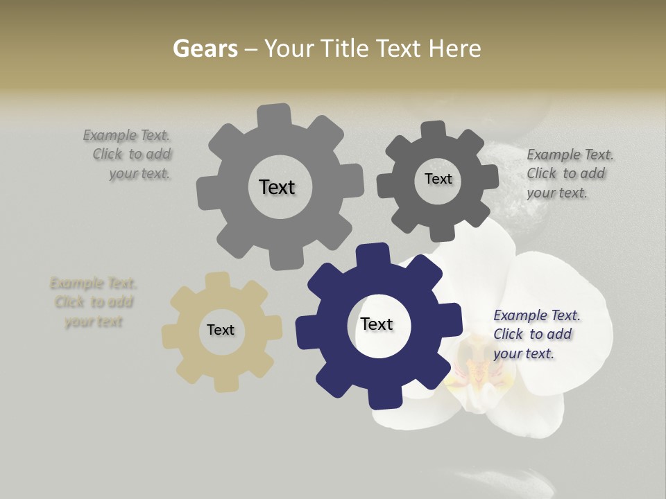 Stack Herb Stem PowerPoint Template