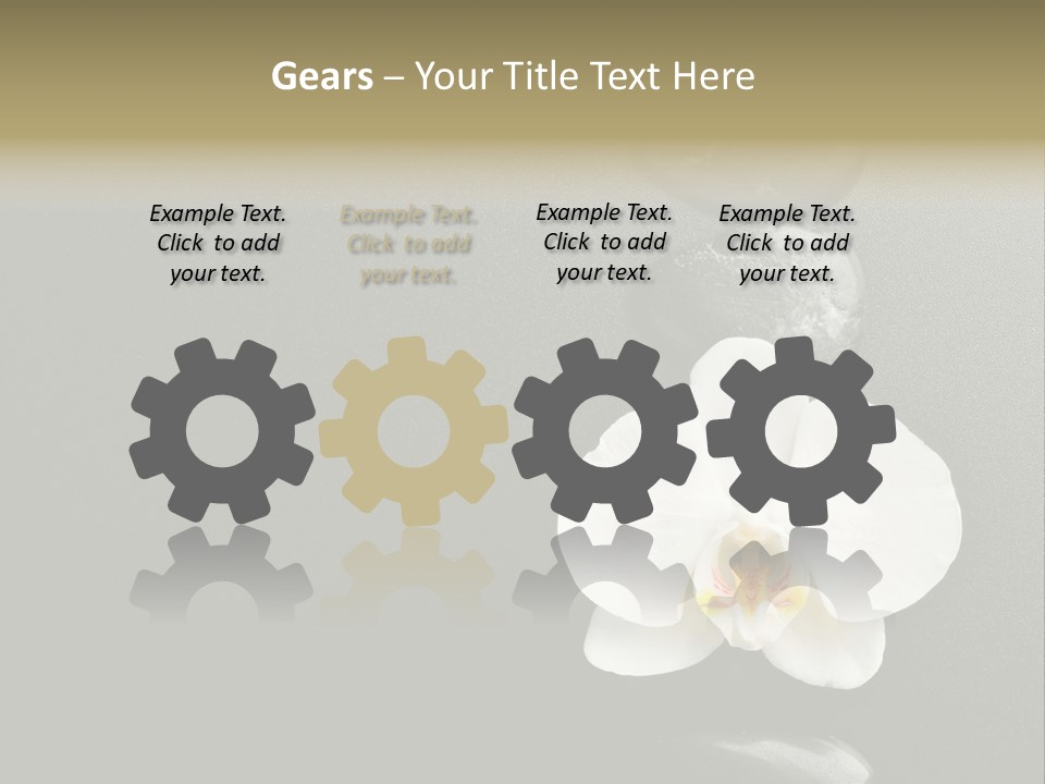 Stack Herb Stem PowerPoint Template